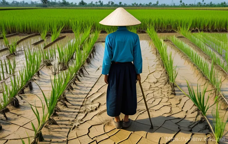 기후 변화 예측 - **Urban Resilience in Monsoon Flooding:**
    A vibrant, bustling street scene in a major Vietnamese...