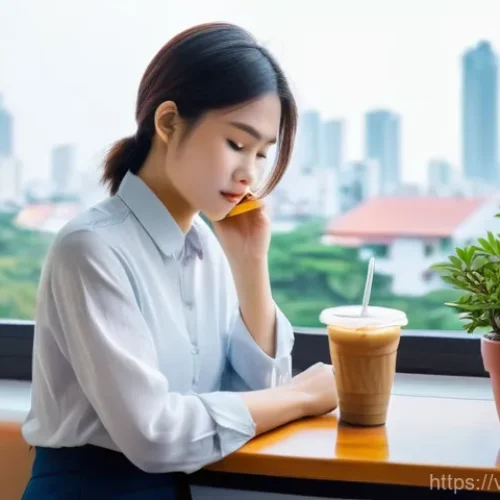 모바일 환경 모니터링 - **Prompt 1: Phone Optimization - "Lagging Phone Frustration"**
    A young Vietnamese woman, in her ...